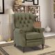 BarcaLounger® Kendall Oasis Olive Manual Recliner-1