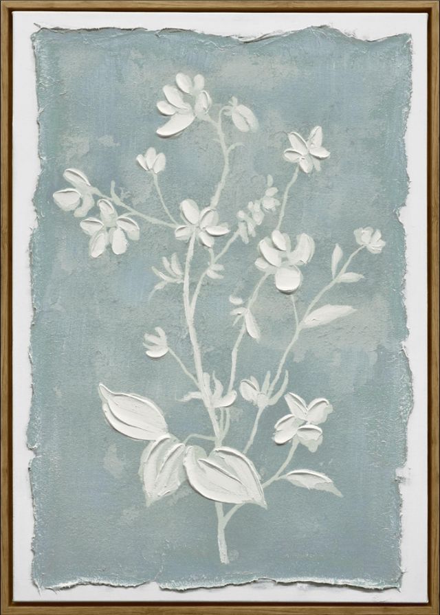 Classy Living Chill Whispering Blooms I Wall Art-0