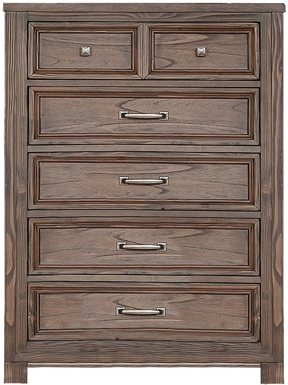 Mazin Furniture Darcy Dark Oak Chest-0