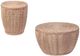 Bassett Mirror Caffey Natural Round End Table-2