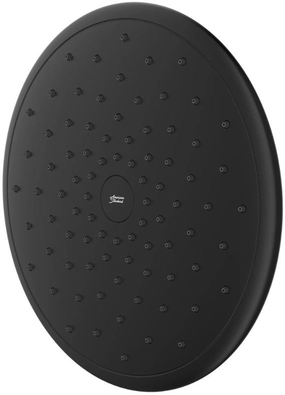 American Standard Spectra® Matte Black Water-Saving Rain Showerhead-0
