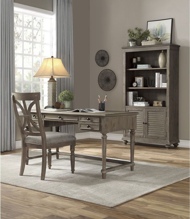 Mazin Furniture Cardano Light Brown Bookcase-3