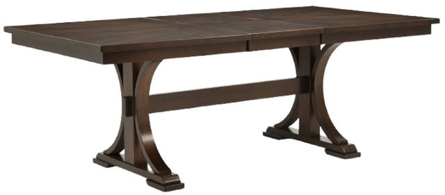 Crown Mark Hamil Brown Dining Table-0