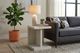 aspenhome® Latitude Brushed White End Table-1