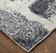 Feizy 8930F Coda Black/White 5'x8' Area Rug-2
