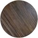 International Furniture Direct Rock Valley Brown Round Dining Table with White Base-1