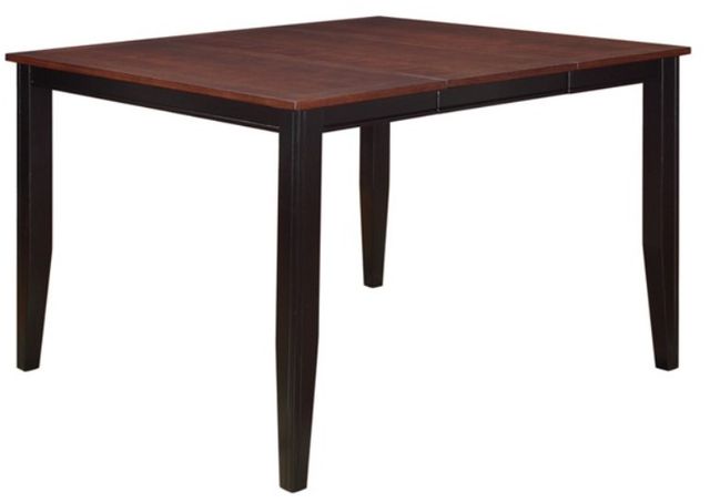 American Wholesale Furniture 5-Piece Black/Cherry Pub Dining Set-2