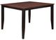 American Wholesale Furniture 5-Piece Black/Cherry Pub Dining Set-2