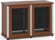 Salamander Designs® Synergy Model 323 AV Cabinet-Dark Cherry/Aluminum-0