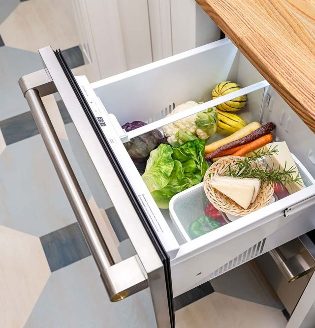 Monogram® 5.0 Cu. Ft. Stainless Steel Refrigerator Drawers-2