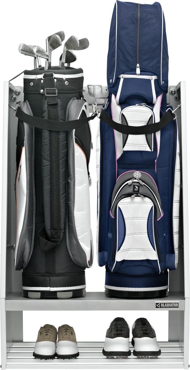 Gladiator® White Golf Caddy-1