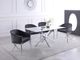 Meridian Furniture Xander Chrome 60" Dining Table-4