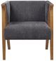 Olliix by Madison Park Carla Charcoal Accent Lounge Chair-0