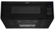 Whirlpool® 1.1 Cu. Ft. Black Low Profile Microwave Hood Combination-5