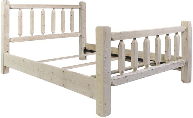 Montana Woodworks® Homestead Ready to Finish Eastern King Bed-3