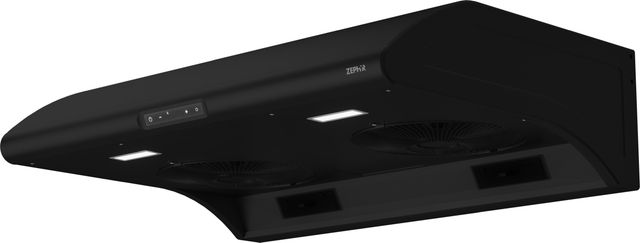 Zephyr Typhoon 36" Black Under Cabinet Range Hood-2