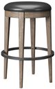 Emerald Home Benton Pecan Brown Round Stool-0