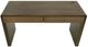 International Furniture Direct Tamesis Chocolate Brown/Light Brown Desk-4