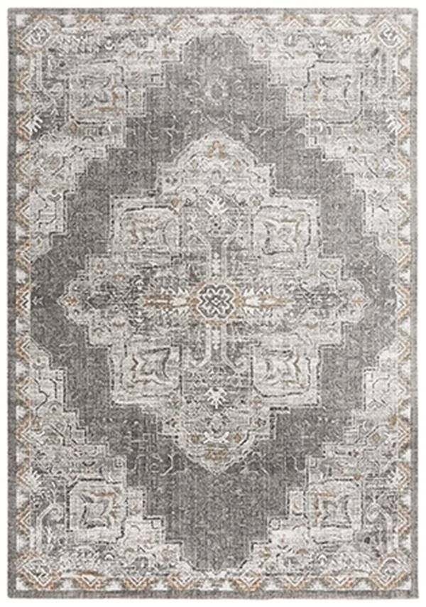 Rizzy Home Anatolia Light Gray 5'x8' Rectangular Rug-0