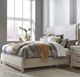 Liberty Furniture Belmar Knubby/Silver Champagne/Washed Taupe California King Upholstered Sleigh Bed-1