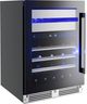 XO 24'' Black Glass Built In Beverage Center-1