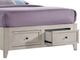 Intercon San Mateo Rustic White Youth Full Storage Panel Bed-2