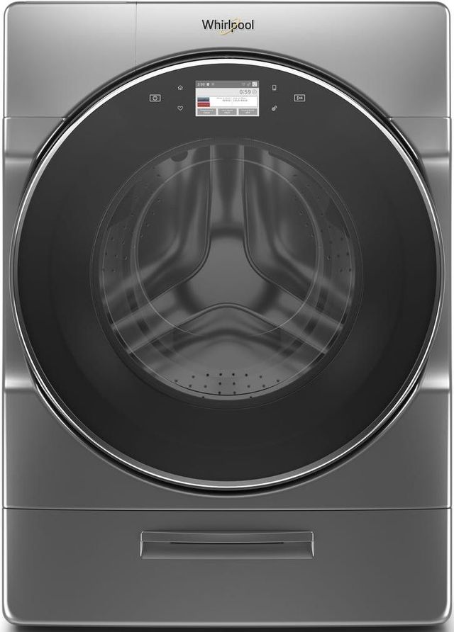 Whirlpool® 5.0 Cu. Ft. Chrome Shadow Front Load Washer-0