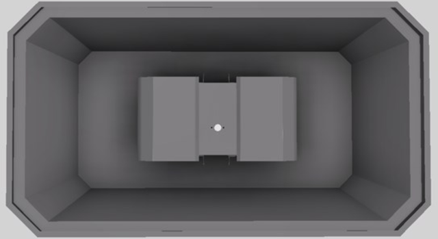 Vent-A-Hood® Designer Series 54" Gunsmoke Island Range Hood-2