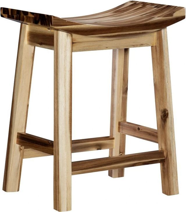 Powell® Archer Saddle Light Natural Counter Stool-0