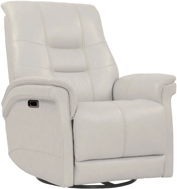 Parker House® Carnegie Verona Ivory Swivel Glider Power Recliner-0