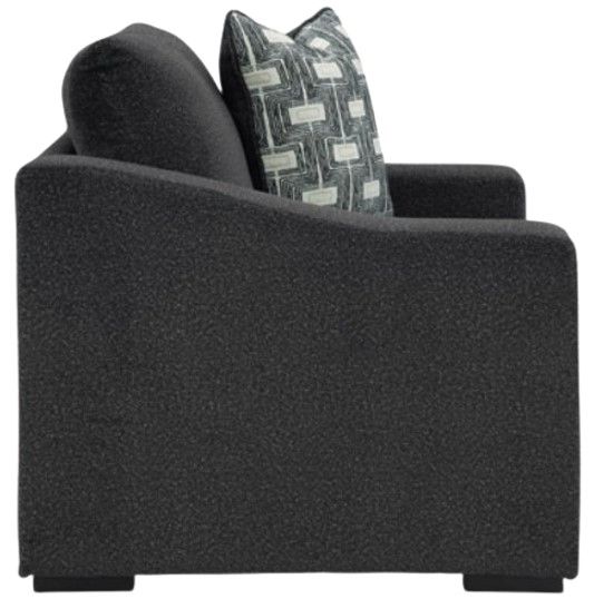 Benchcraft® Wryenlynn Onyx Chair and a Half-2