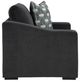 Benchcraft® Wryenlynn Onyx Chair and a Half-2