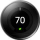 Google Nest Pro Mirror Black Learning Thermostat-2