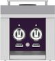 Hestan® AGB Series 12" Lush Outdoor Double Side Burner-0