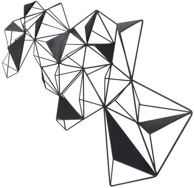 Moe's Home Collection Qix Black Wall Decor-1
