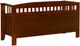 Linon Shayla Warm Walnut Storage Bench-5