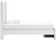 Signature Design by Ashley® Mollviney White Youth Twin Storage Panel Bed-3