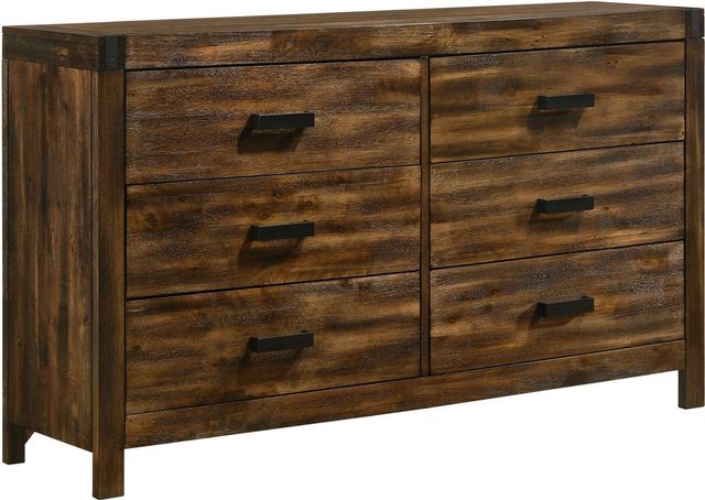 Elements International Warner Chestnut Dresser-0