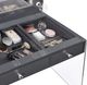 Coaster® Afshan Grey High Gloss Vanity Desk-2