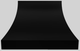 Vent-A-Hood® Designer Series 48" Black Wall Mounted Range Hood-0