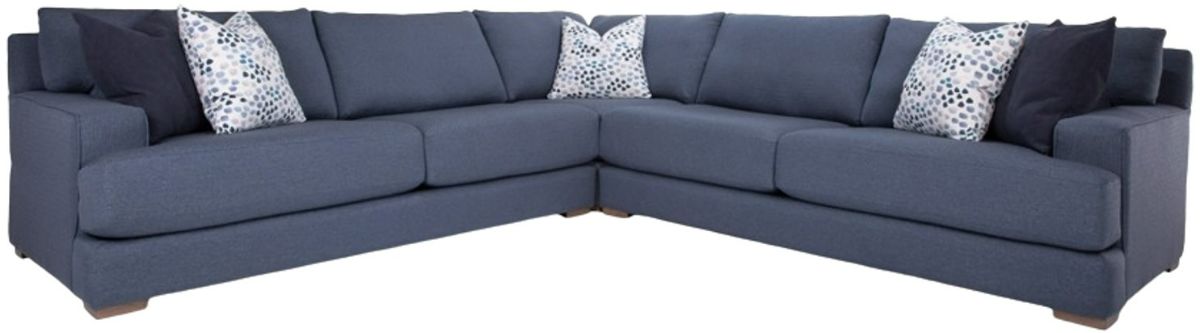 Decor-Rest® Furniture LTD Customizable 2702 3-Piece Sectional Sofa