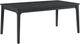 Elements International Garcia 6-Piece Black Dining Set-1