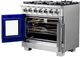 FORNO® Capriasca 36" Stainless Steel Pro Style Gas Range-4