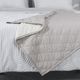 BEDGEAR® Sherpa Performance® Beige/Stone Moisture-Wicking One Size Throw Blanket-1