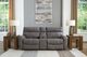 Signature Design by Ashley® Next-Gen DuraPella 3-Piece Slate Power Reclining Sectional Loveseat and Console-5