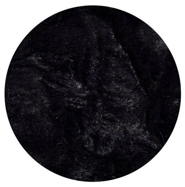 CordaRoy's® Black Faux Fur Full Bean Bag Cover-0