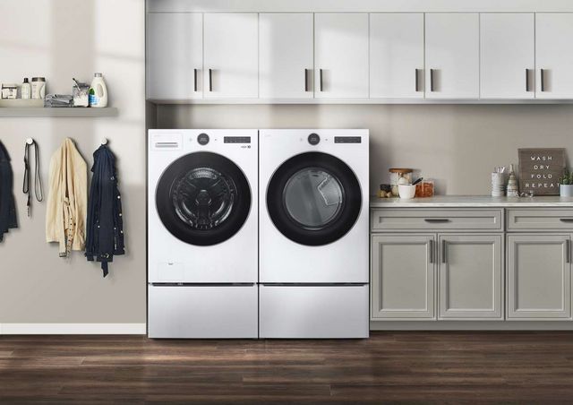 LG 7.4 Cu. Ft. White Front Load Gas Dryer-15