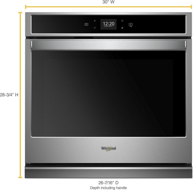 Whirlpool® 30" Electric Built In Single Oven-2