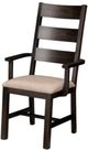 Handstone Rafters Arm Chair With Wood Seat-1