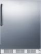 Summit® 24" 5.1 Cu. Ft. Stainless Steel Compact Refrigerator-0